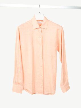 Loro Piana Coral Flax Buttoned Shirt